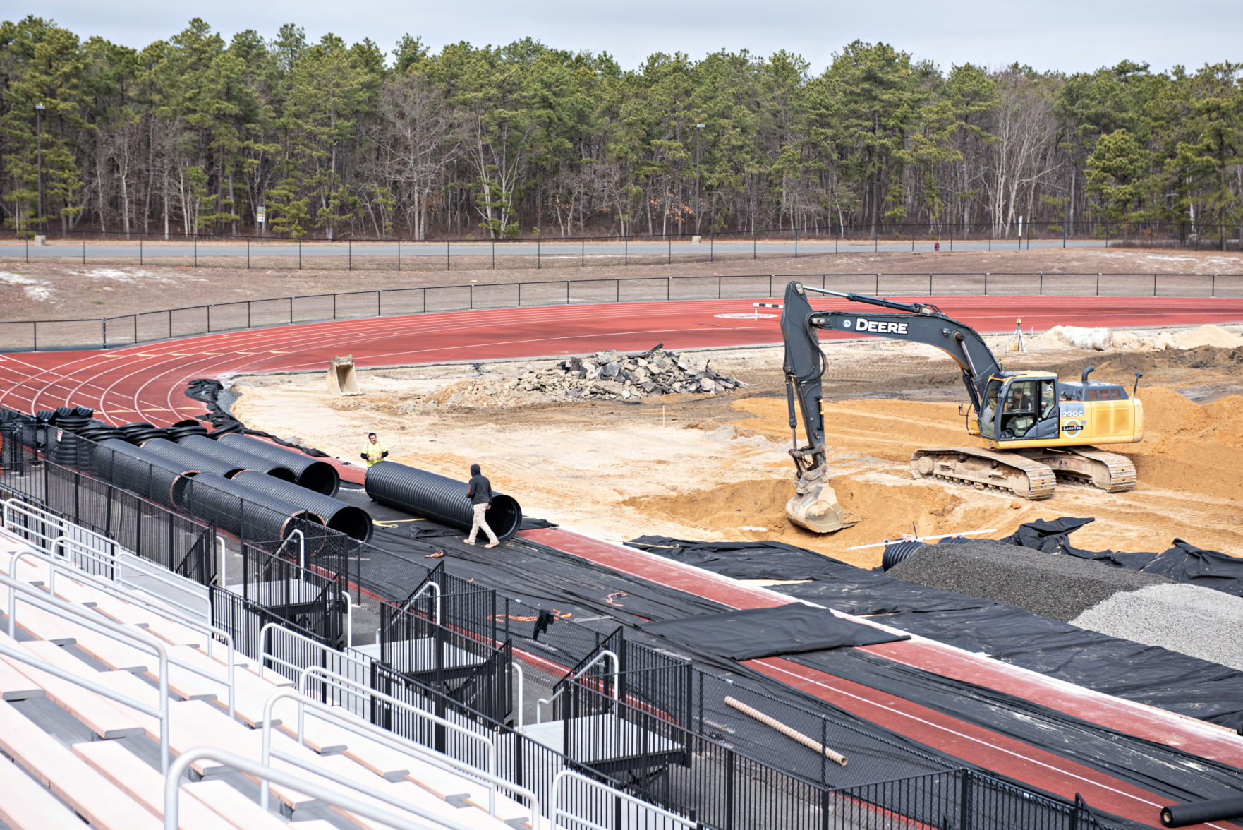 Barnegat High School turf